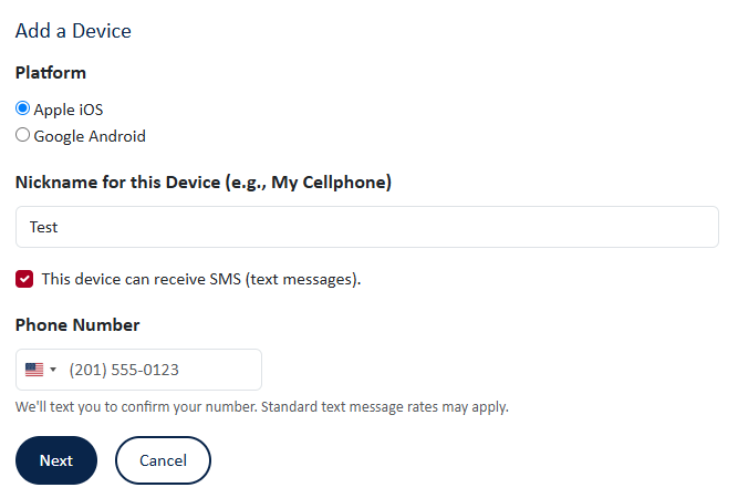 Add a device