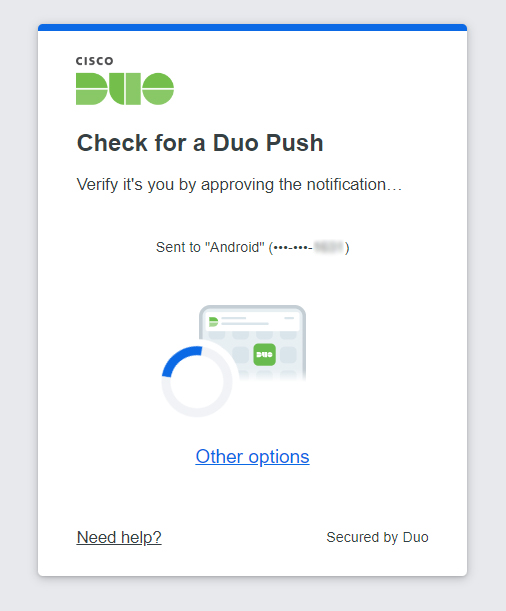 Check for Duo push